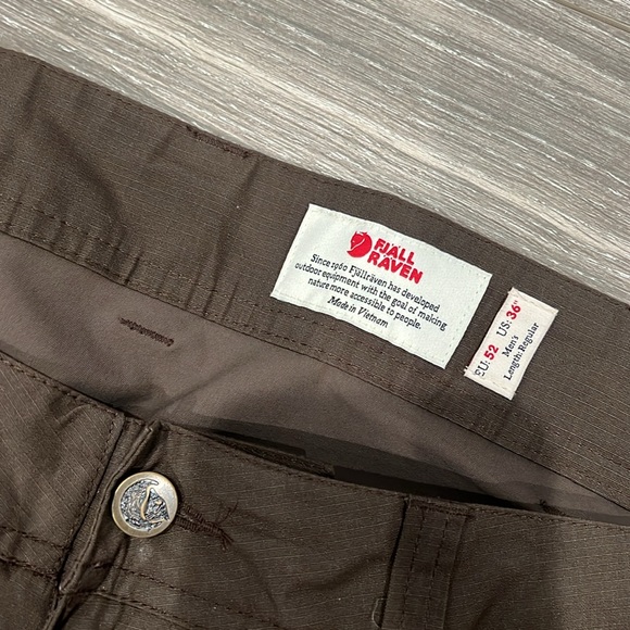 Fjallraven abisko lite hike trousers. Size 36. NWT - Picture 4 of 7